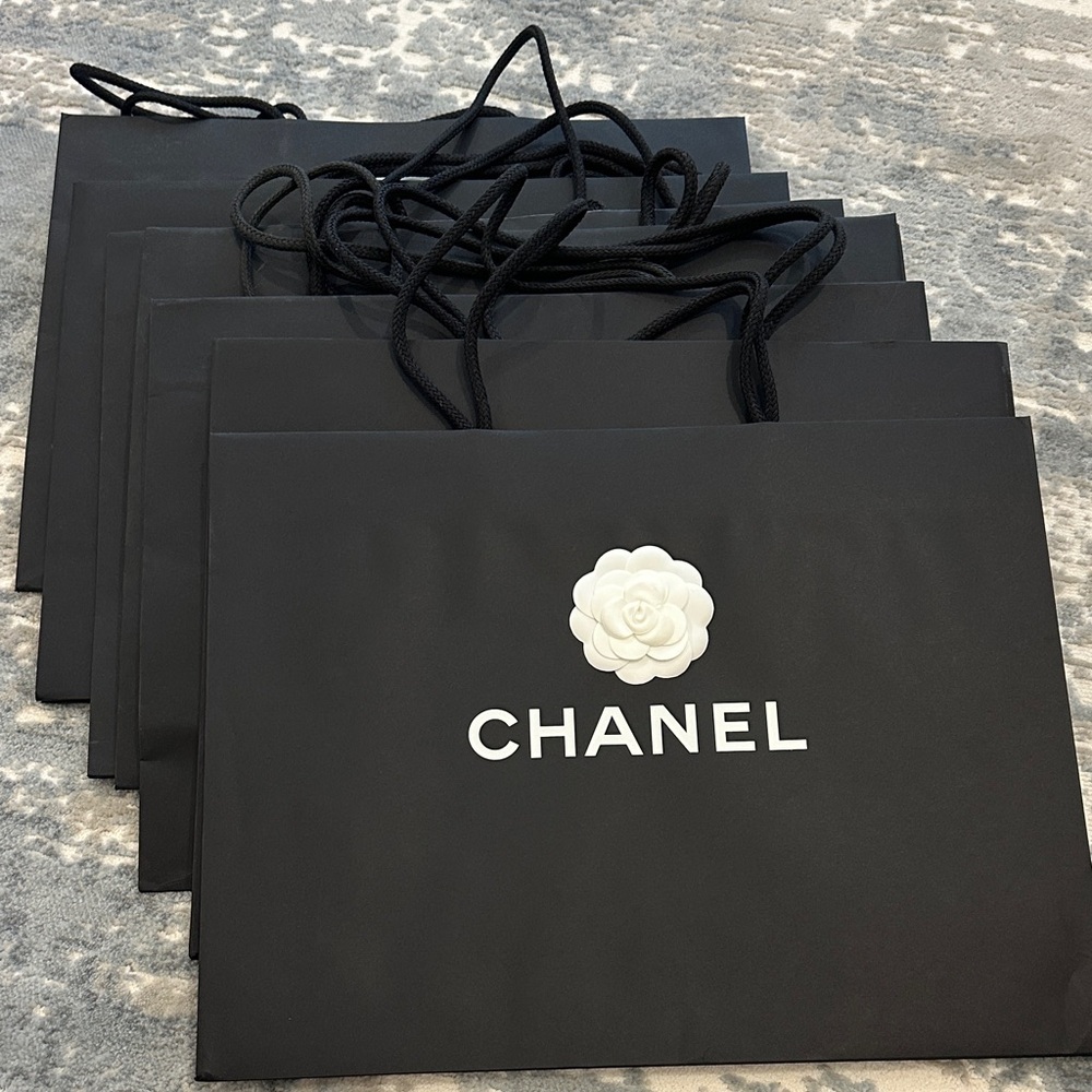 Chanel shopping bags